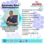 Кураматов Бобир Маматкулович