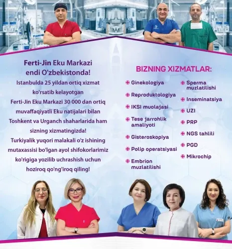 Slayder fotosurati: Ferti-Jin Turk EKU Markazi (Shayxontohur filiali)