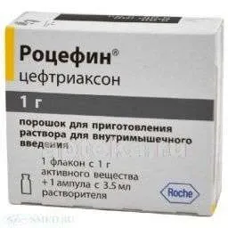 РОЦЕФИН порошок