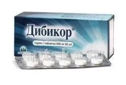 ДИБИКОР таблетки
