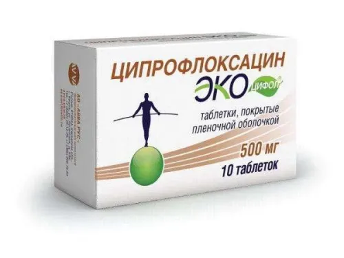 ЦИПРОФЛОКСАЦИН таблетки