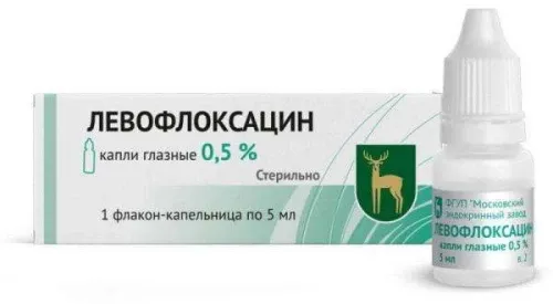 ЛЕВОФЛОКСАЦИН капли