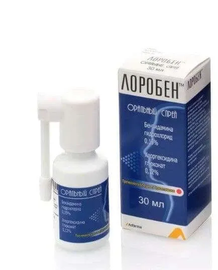 ЛОРОБЕН спрей
