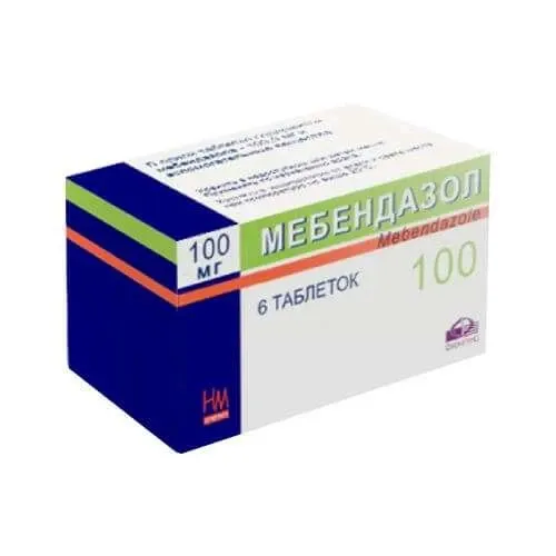 МЕБЕНДАЗОЛ таблетки