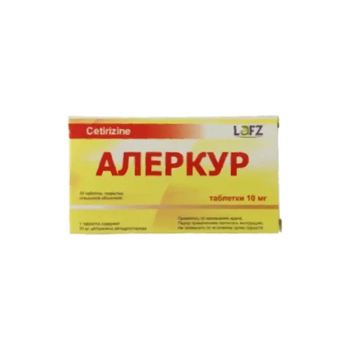 АЛЕРКУР таблетки