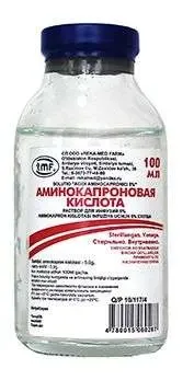 AMINOKAPRONOVAYA KISLOTA eritma