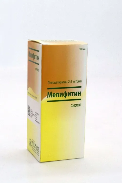 МЕЛИФИТИН сироп 100мл 2,5мг/5мл