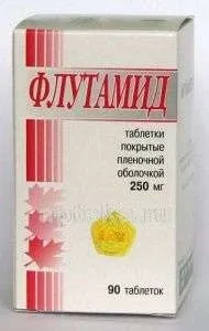 ФЛУТАМИД 0,25 таблетки N90