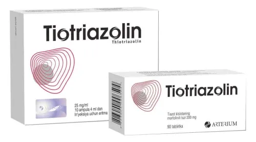 TIOTRIAZOLIN eritma 25 mg/ml 2 ml N10