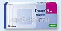 ТЕНОКС 0,005 таблетки N30