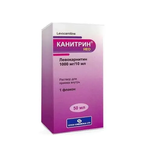 КАНИТРИН НЕО раствор 50мл 1000мг/10мл N1