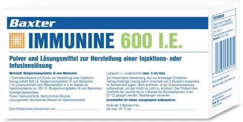 ИММУНИН лиофилизат 600МЕ