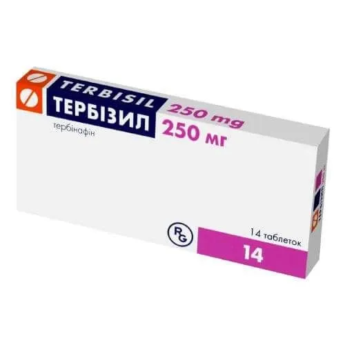 ТЕРБИЗИЛ таблетки 250мг N14