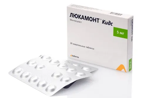 ЛЮКАМОНТ КИДС таблетки 5мг N28