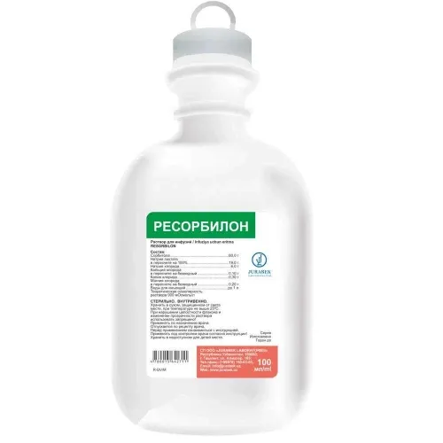 RESORBILON infuziya uchun eritma 500ml