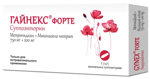 ГАЙНЕКС ФОРТЕ суппозитории 200мг N7
