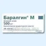 BARALGIN M 0,5 tabletkalari N100