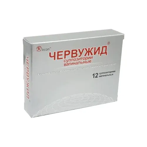 ЧЕРВУЖИД суппозитории N12