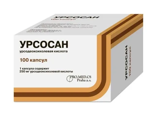 URSOSAN kapsulalar  250mg N100