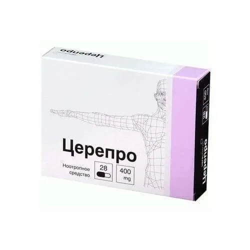 ЦЕРЕПРО капсулы 400мг N14