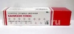 КАНИЗОН ПЛЮС 15,0 крем