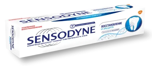 SENSODYNE VOSSTANOVLENIE I ZAShITA zubnaya pasta 75ml