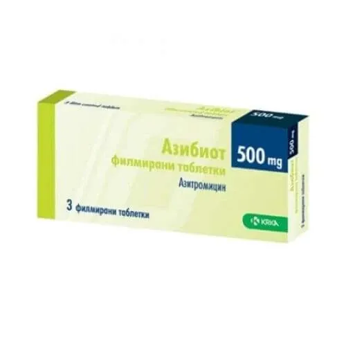 AZIBIOT tabletkalari 250mg N6