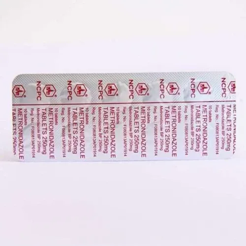 METRONIDAZOL tabletkalari 250mg N100