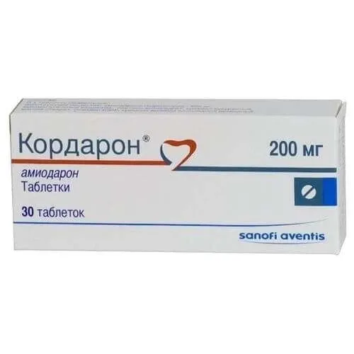 КОРДАРОН таблетки 200мг N30