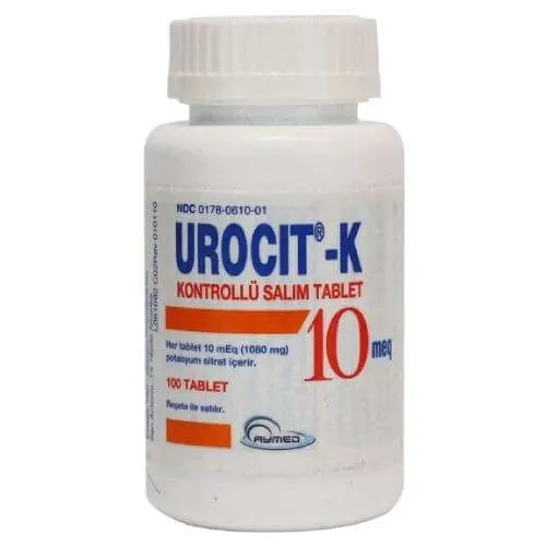 УРОЦИТ К таблетки 1080мг N30