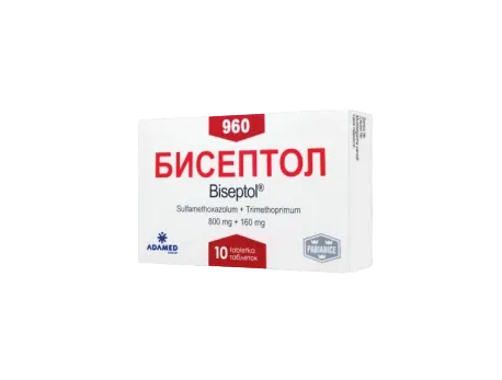 BISEPTOL tabletkalari 960mg N10