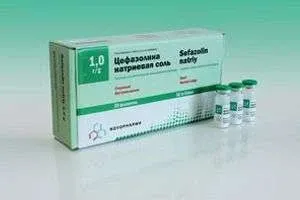 SEFAZOLINA NATRIEVAYA SOL poroshok 1,0g