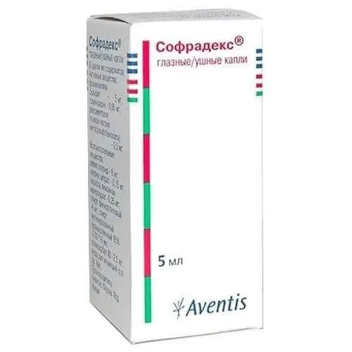 SOFRADEKS ko'z tomchilari i ushnie 5ml