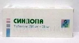 СИНДОПА 0,25+0,025 таблетки N50