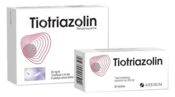 TIOTRIAZOLIN eritma 25 mg/ml 2 ml N10