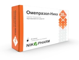 ОМЕПРАЗОЛ НИКА капсулы N10