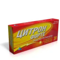 ЦИТРОН ФОРТЕ таблетки N10