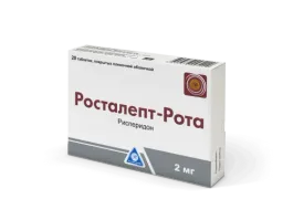 РОСТАЛЕПТ РОТА таблетки 2мг N20