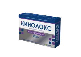 КИНОЛОКС таблетки 400мг N5