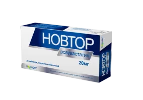 НОВТОР таблетки 20мг N28