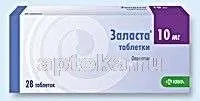 ЗАЛАСТА 0,01 таблетки N28