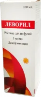 ЛЕВОРИЛ раствор для инъекций 100мл 5мг/мл