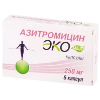 ЭКОМЕД таблетки 250мг N6