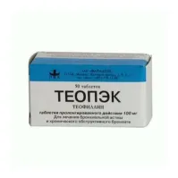 ТЕОПЭК таблетки 300мг N50