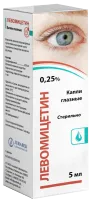 ЛЕВОМИЦЕТИН капли глазные 10мл 0,25%