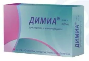 ДИМИА таблетки 3мг/0,02мг N28
