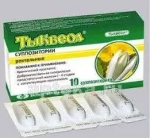 ТЫКВЕОЛ суппозитории ректальные N10