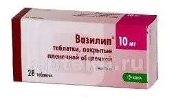 ВАЗИЛИП 0,01 таблетки N28