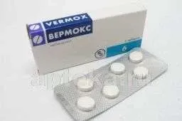 ВЕРМОКС 0,1 таблетки N6