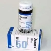 ЭГИЛОК 0,05 таблетки N60